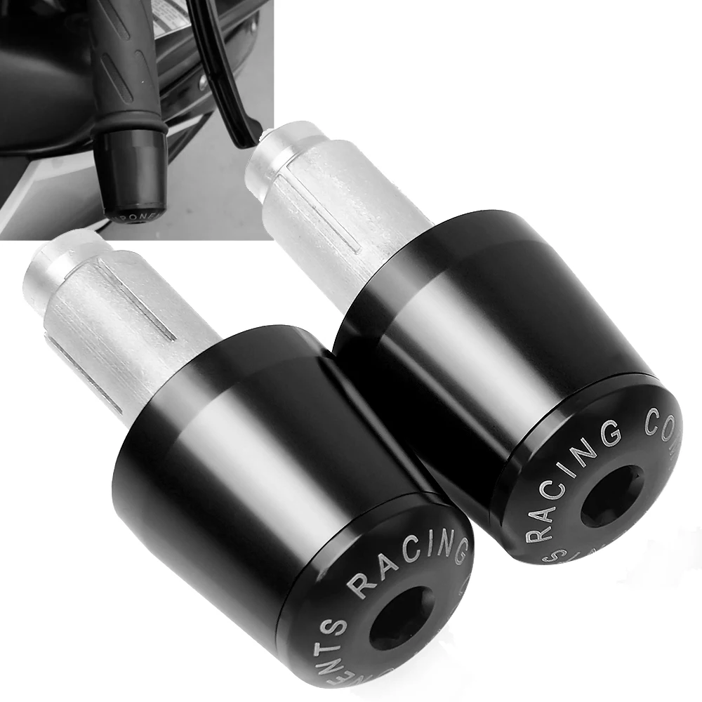 

7/8''22MM For Honda CBR suzuki GSXR Yamaha Kawasaki Z750 Z900 Dirt Bike Motorcycle CNC Billet Handlebar Grips Bar Ends Slider