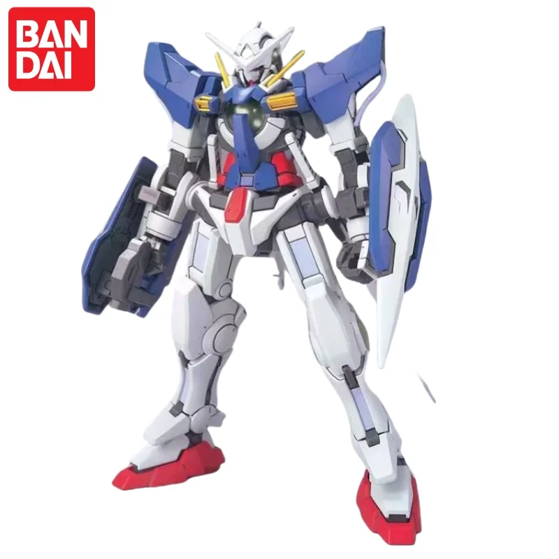 Genuine Bandai Hg 1/144 Exia Gn-001Exia Setsuna Oo Gundam Plastic Model Cool Gift Mecha Warrior Figure Educational Toy