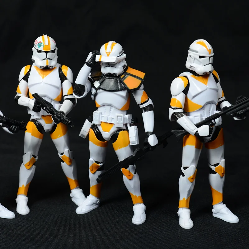 

Star Wars Figure 6 Inch The Mandalorian 501st Corps White Soldier Cloner Empire Stormtrooper Jarmer Trendy Acktion Figure Model