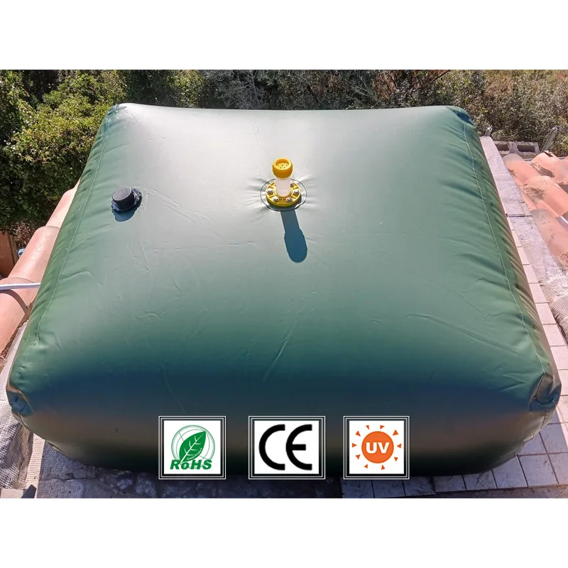 Factory Wholesale Automatic Rectangular Soft Rain Water Tank Water Storage Bladder Flexi Tank for Drinking Water