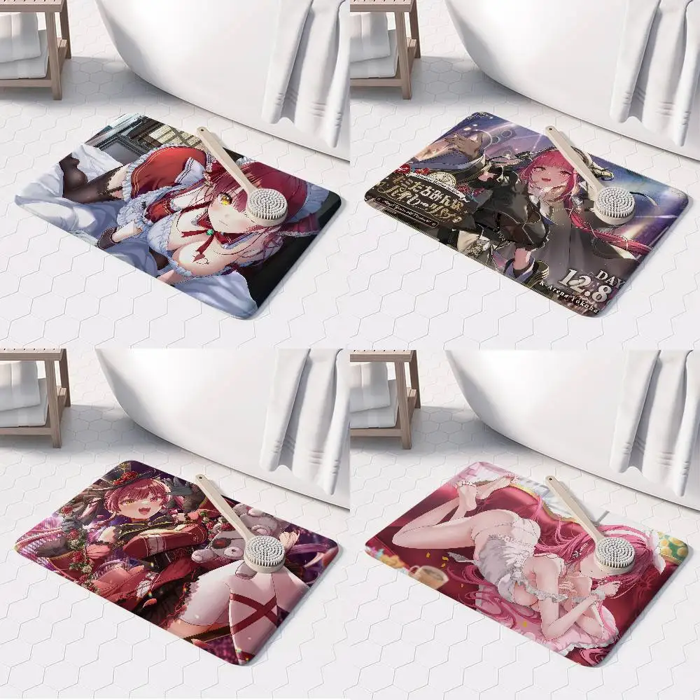 

Houshou Marine Floor Mat Printed Large Carpets Room And Bedroom Carpets Bathroom Anti Slip Door MATS Small Carpets