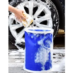 1PCS Multifunctional Portable Folding Bucket Outdoor Fishing Car Wash Cleaning Tool Bucket Tool Camping Outdoor Supplies