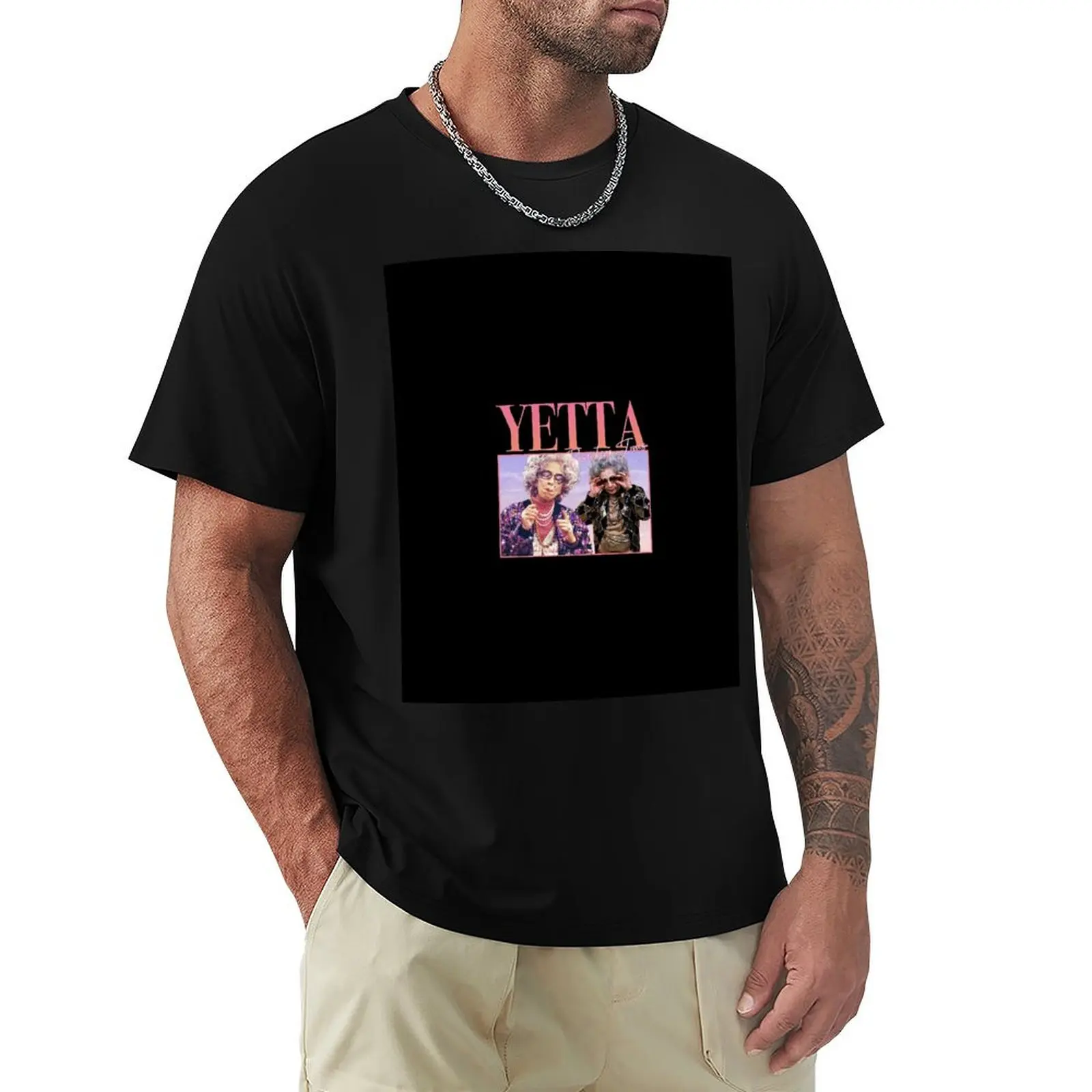 

90'S Retro style Yetta Rosenberg Jones T-Shirt croswit shirt man Luxury man T-shirts man funny t shirts men