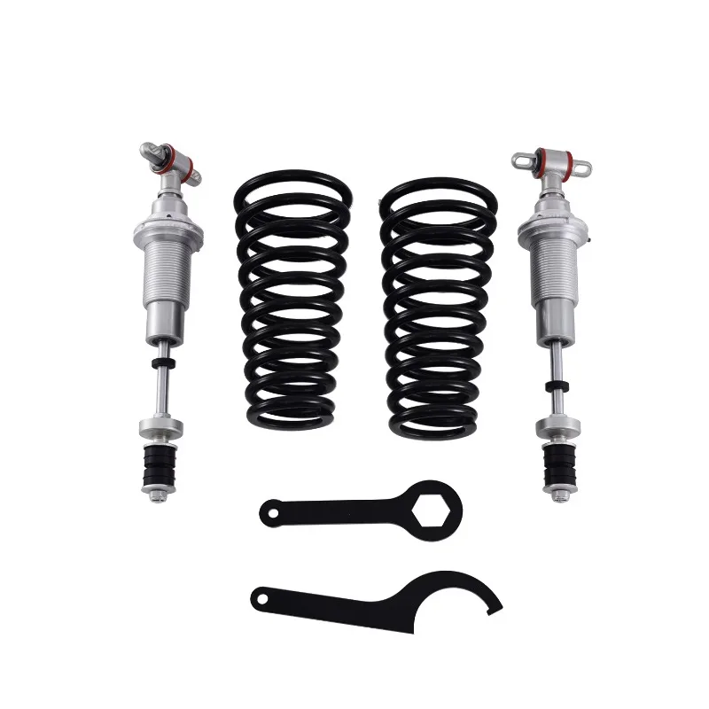 Black Adjustable 500LB Front Coilover 230Lb Rear Conversion Kit