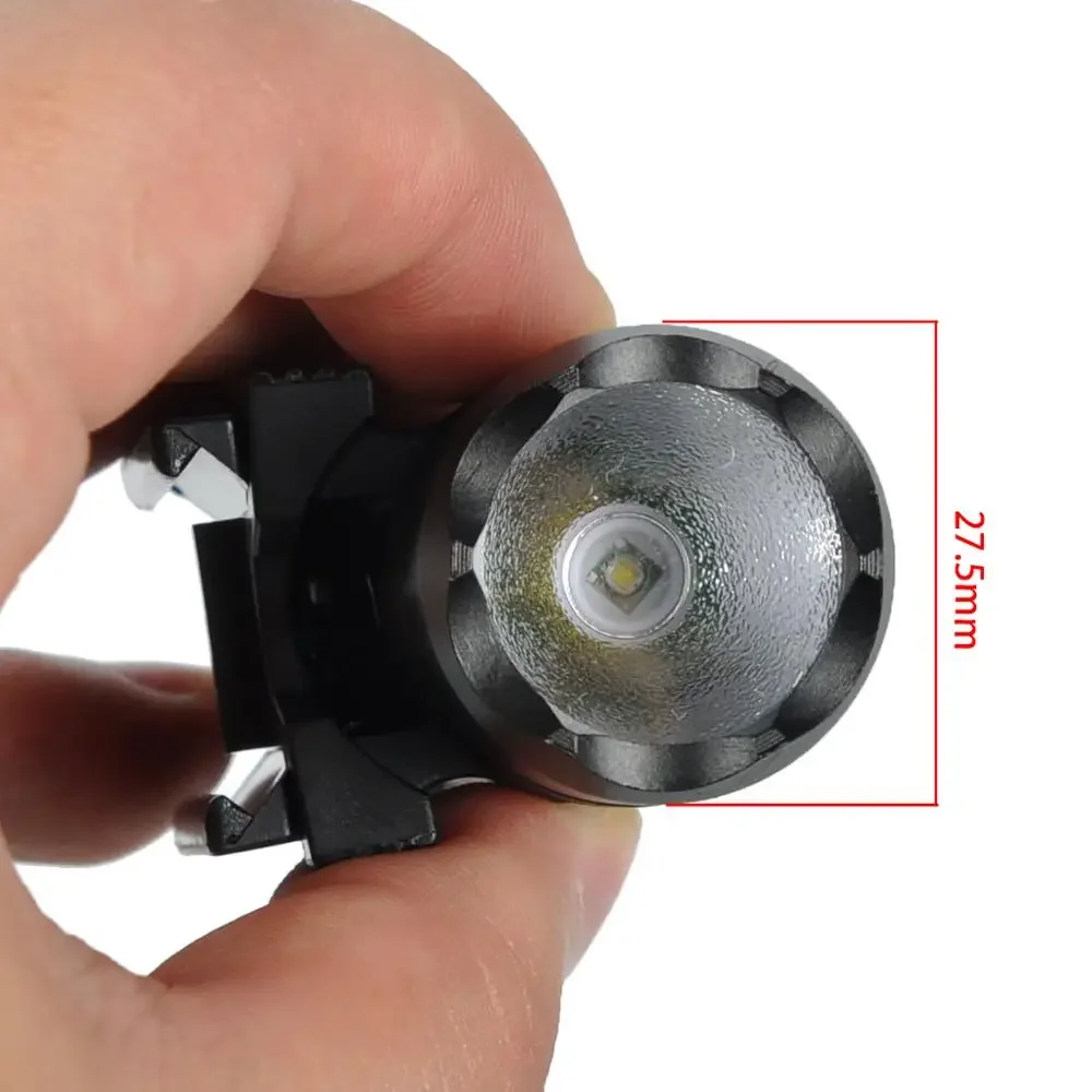 Airsoft Mini Pistol Light QD Quick Detach Handgun Flashlight LED Rifle Gun Tactical Torch 20mm Rail Fit Glock 17 19 18C 24