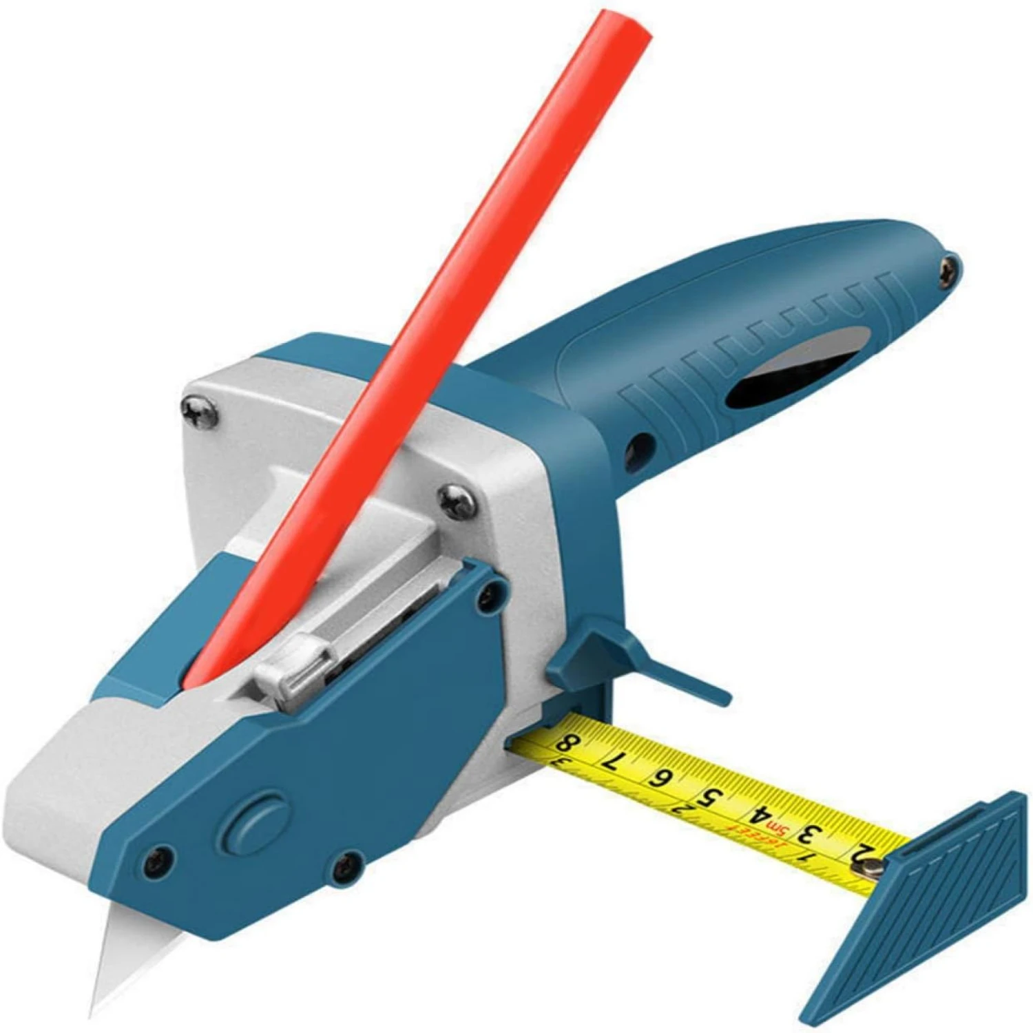 

Эффективный и универсальный резак для гипсокартона из сплава — точная и удобная резка гарантирована со встроенной измерительной лентой — E