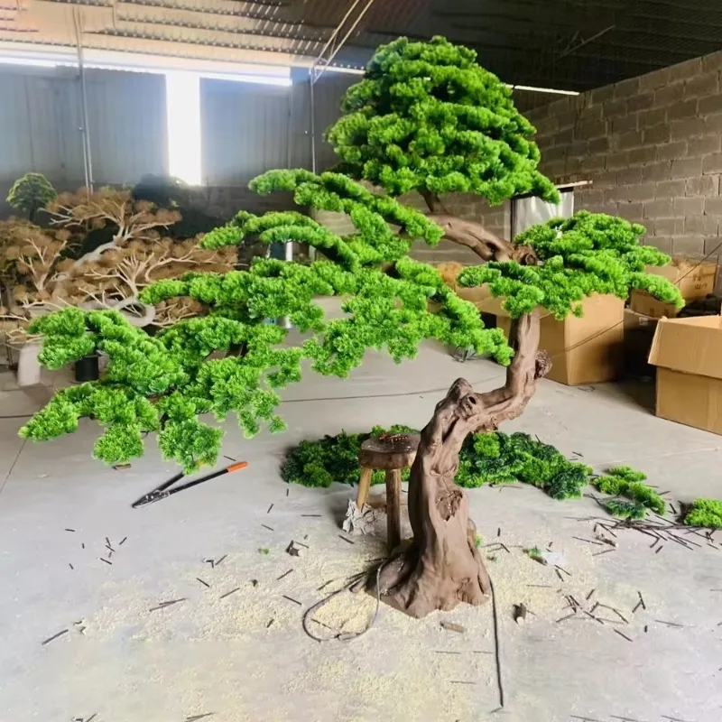 المصنع مباشرة عالية القوة شجرة وهمية أقدام مخصصة شجرة الصنوبر الاصطناعية للديكور المنزل المتبقي #1