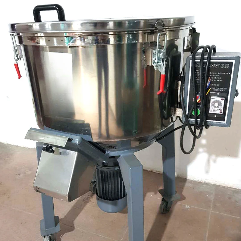 Vertical plastic color mixing machine is used for mixing and mixing raw materials