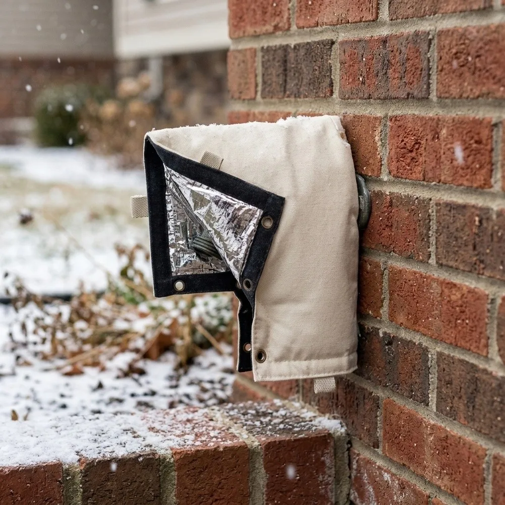 For Premium Insulation Pouch for Pipelines 30x20x5cm Weather Shielding Cover Reduces Repair Costs Keeps Pipes Functional