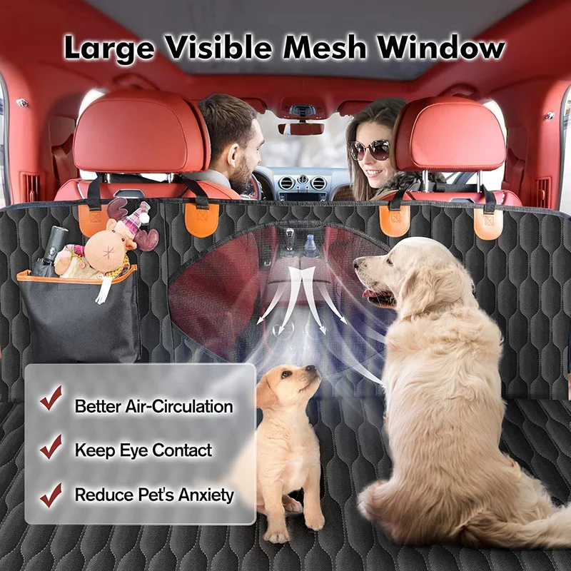 

Pet Car Pad Four-in-one Removable Car Pad Waterproof, Anti-dirty and Anti-grab Passenger Rear Trunk Seat Cushion