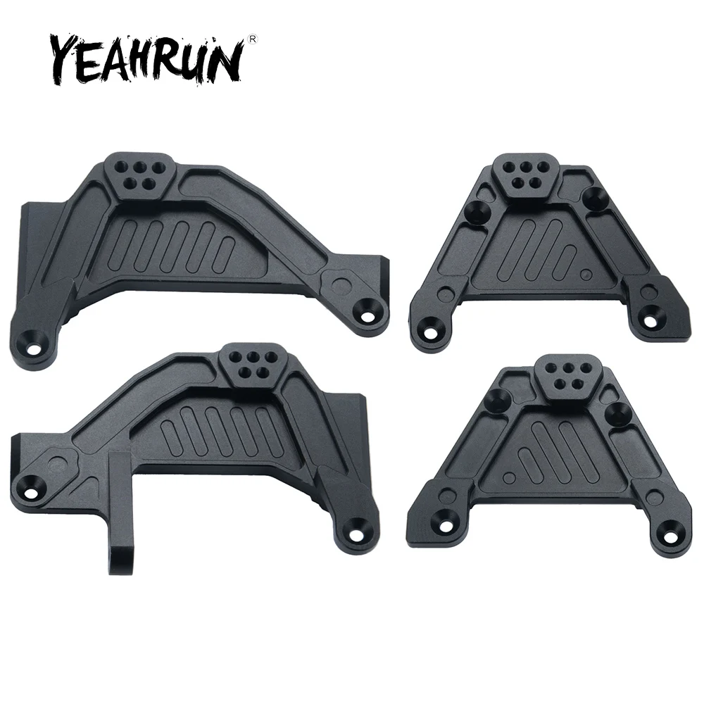 

YEAHRUN Aluminum Alloy Front Rear Shock Towers Mount for Axial SCX6 AXI05000 Wrangler AXI05001 Trail Honcho 1/6 RC Car Parts