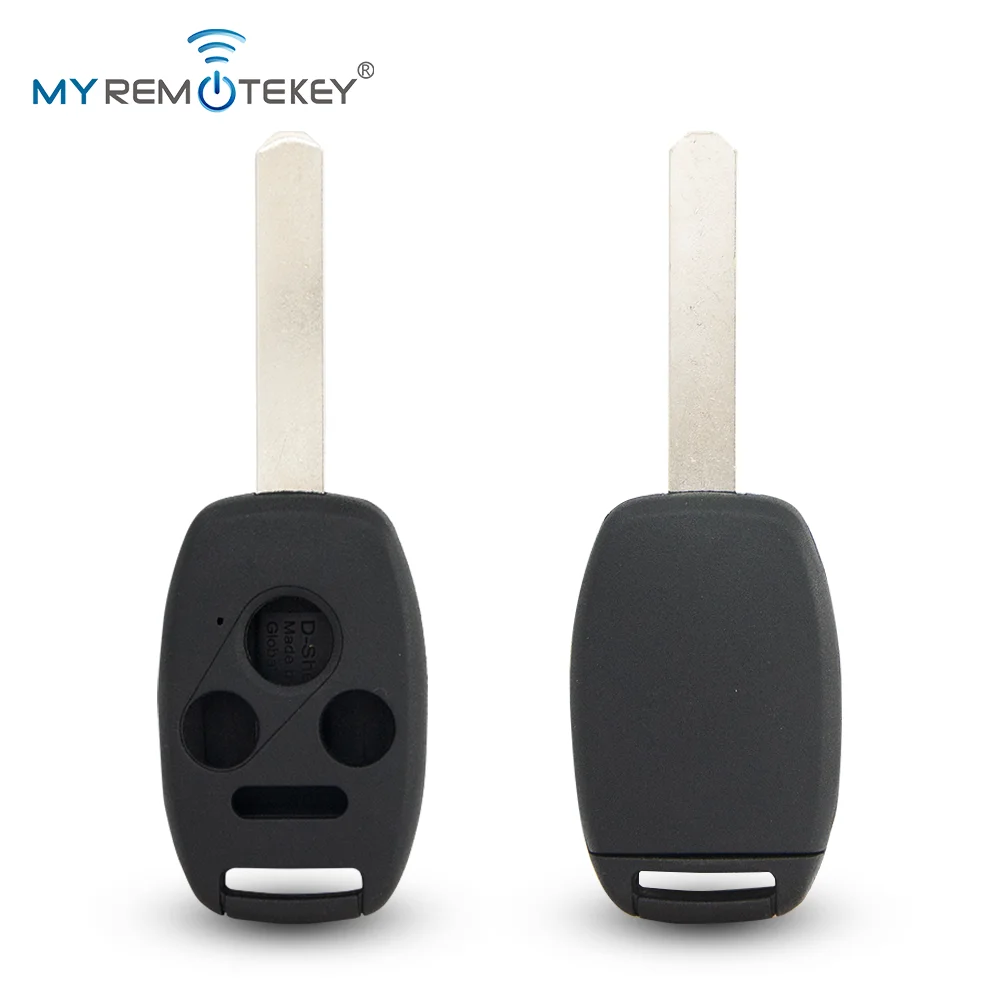 MYremotekey Durashell Replacement for Remote Key Shell for Honda Ridgeline Accord Civic CR-V Fit Pilot 2009-2013 (No Chip Room)