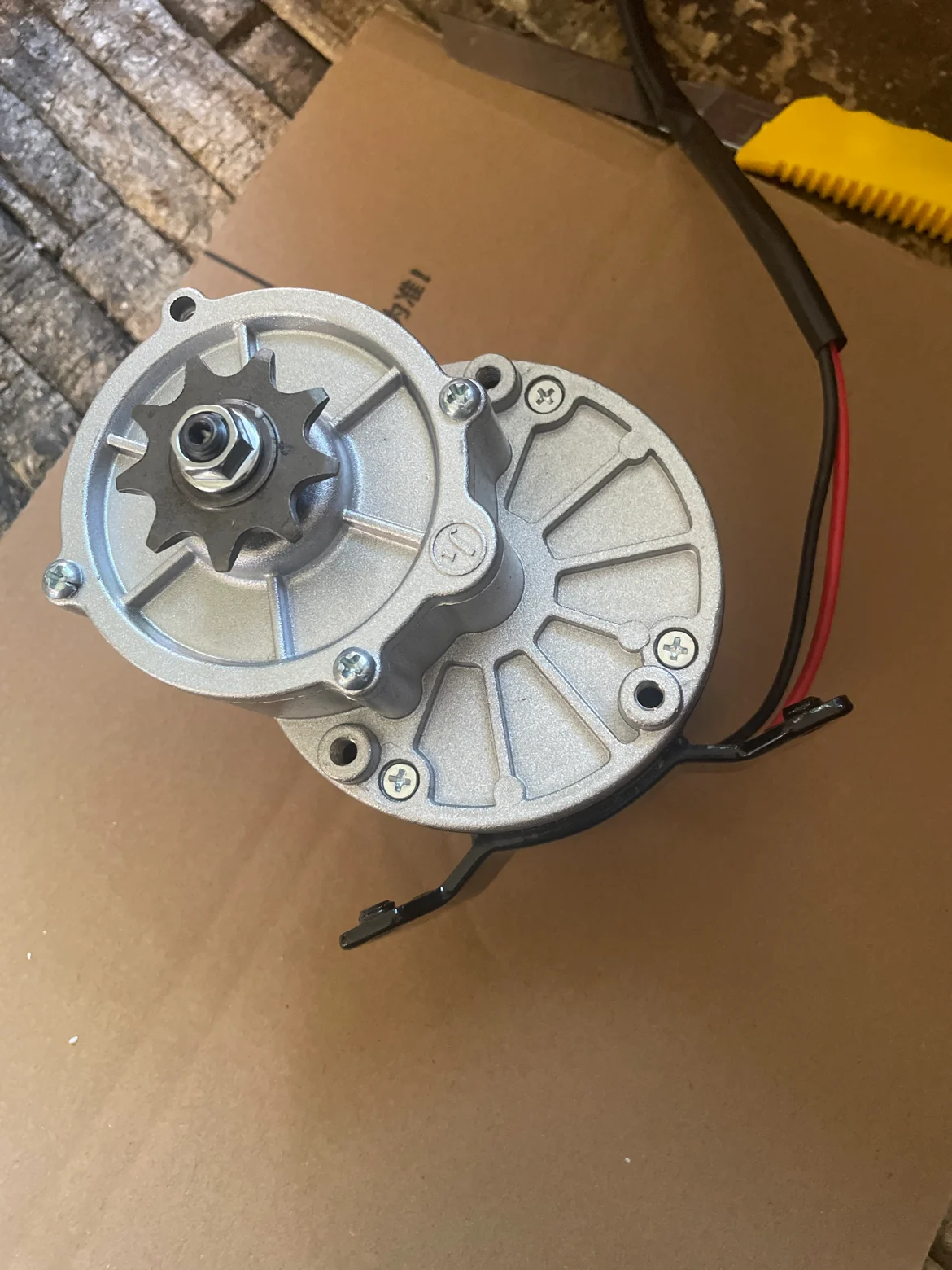 250W 12V/24V Speed Reduction Motor MY1016Z2 Electric Car Balance Bike Wheelchair Motor