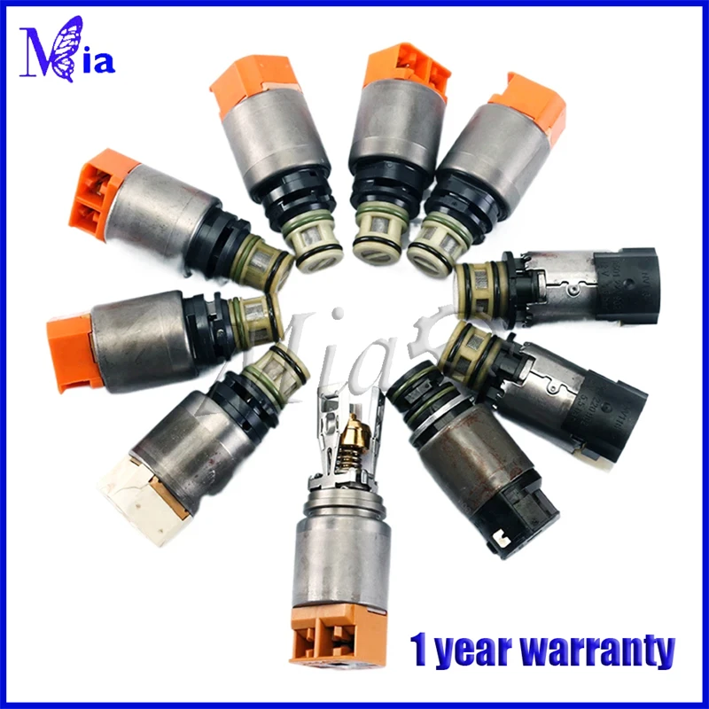 

10pcs Transmission Solenoid Valve Land Rover 9HP48 for LANDROVER Range Rover Evoque 13-15 9 sp FWD\AWD L4 2.0L 2.2L