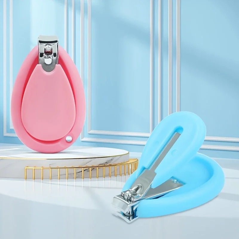 Juego de cortaúñas para bebés, Kit de aseo para bebés, juego de cuidado para bebés 4 en 1, cortaúñas para bebés, tijeras, lima de uñas, pinzas, 4 Uds.