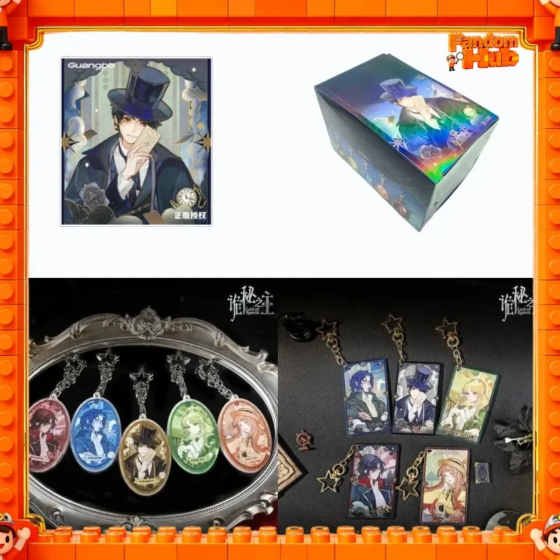 

Новое поступление, натуральный Lord Of Mysteries Klein Moretti, серый блестящий акриловый брелок с туманной тематикой, слепая коробка, игрушка в подарок