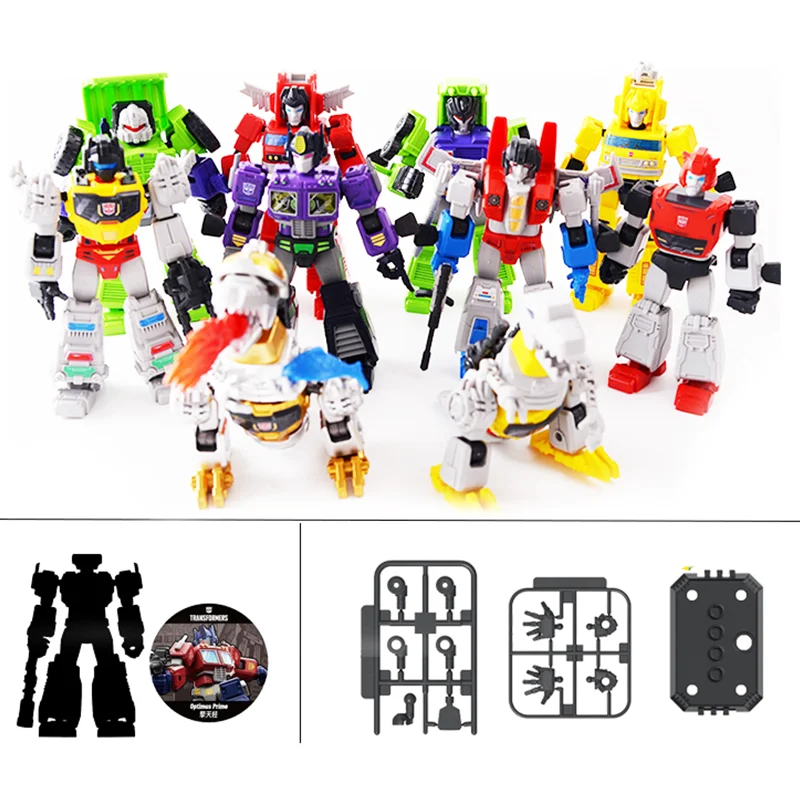 Blokees Transformer Shockwave Building Blocks Optimus Prime Bumblebee Action Figure Transforming toys Robot Model Kids Gift