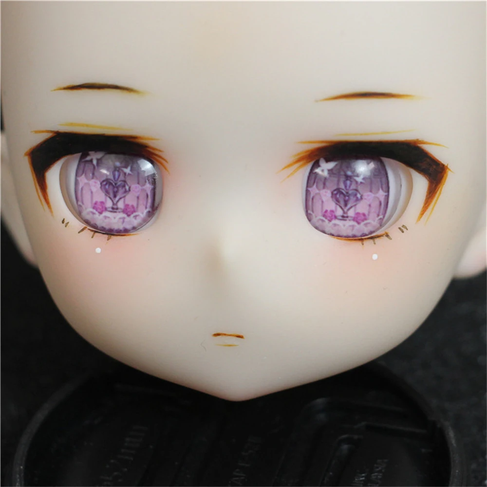 BJD Eyes doll eyes 8mm-24mm doll gradient heart Eyes for toys 1/8 1/6 1/4 1/3 SD DD doll accessories 8mm-24mm doll eyes