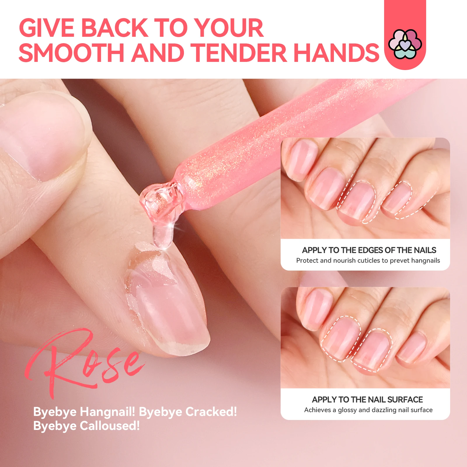 زيت مقوي لنمو الأظافر من سافيلاند 40 مل زيت فيتامين E للبشرة مع ثمر الورد جوجوبا لإصلاح الأظافر التالفة الضعيفة #5