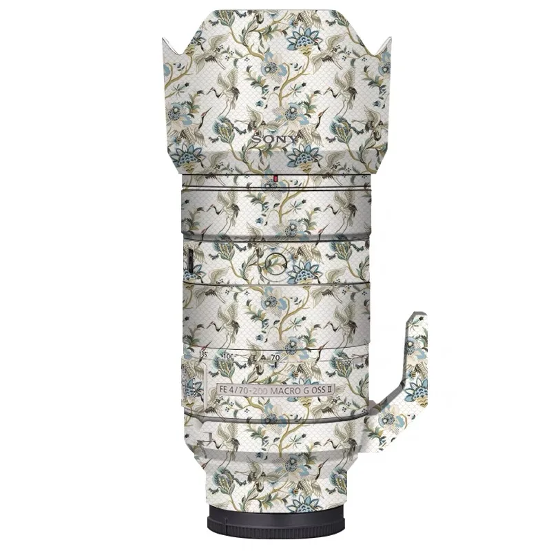 لسوني FE 70-200 مللي متر F2.8 GM OSS II ملصق عدسة الكاميرا الجلد ملصق الفينيل التفاف معطف الفيلم SEL70200GM2 70-200 2.8 FE70-200 F4 G II