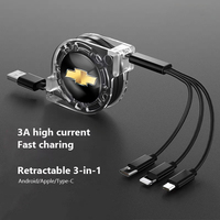 3 In 1 Fast Charger USB Data Cable Car Accessories For Chevrolet Cruze Spark Captiva Suburban Silverado Camaro Corvette Malibu C