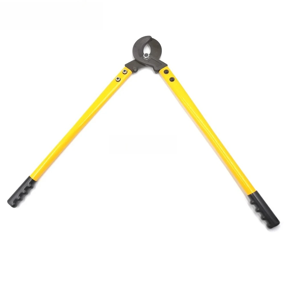 LK-500 Heavy Duty Cable Cutter, Cr-V Steel Blade Max 500mm² Cutting Capacity for Copper & Aluminum Electrical Wires