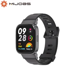 Band voor Redmi Watch 3 Smart Armband Global Version Siliconen polsbandje Horlogeband voor Redmi 3-band SmartWatch-accessoires