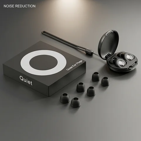 Earplugs Noise Cancel Silicone Earplugs for Sleep Noise Cancel Noise Reduction-Soundproof Reduce Disturbances -Quality loop Earplugs