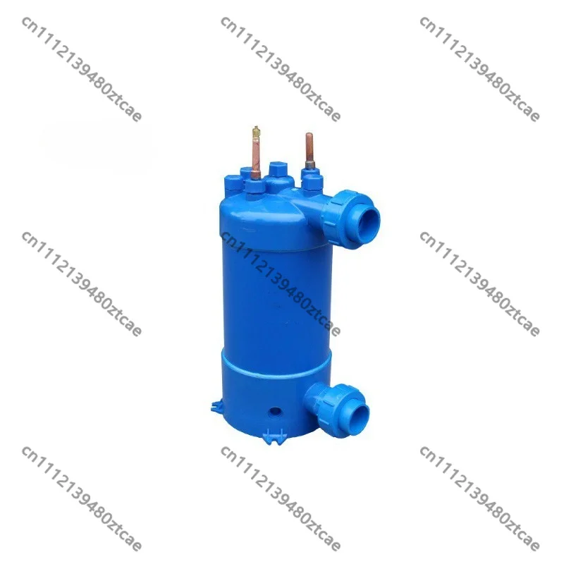 3P Titanium Tube Heat Exchanger Swimming Pool Heat Pump Corrosion Resistant Titanium Coil Heat Exchanger