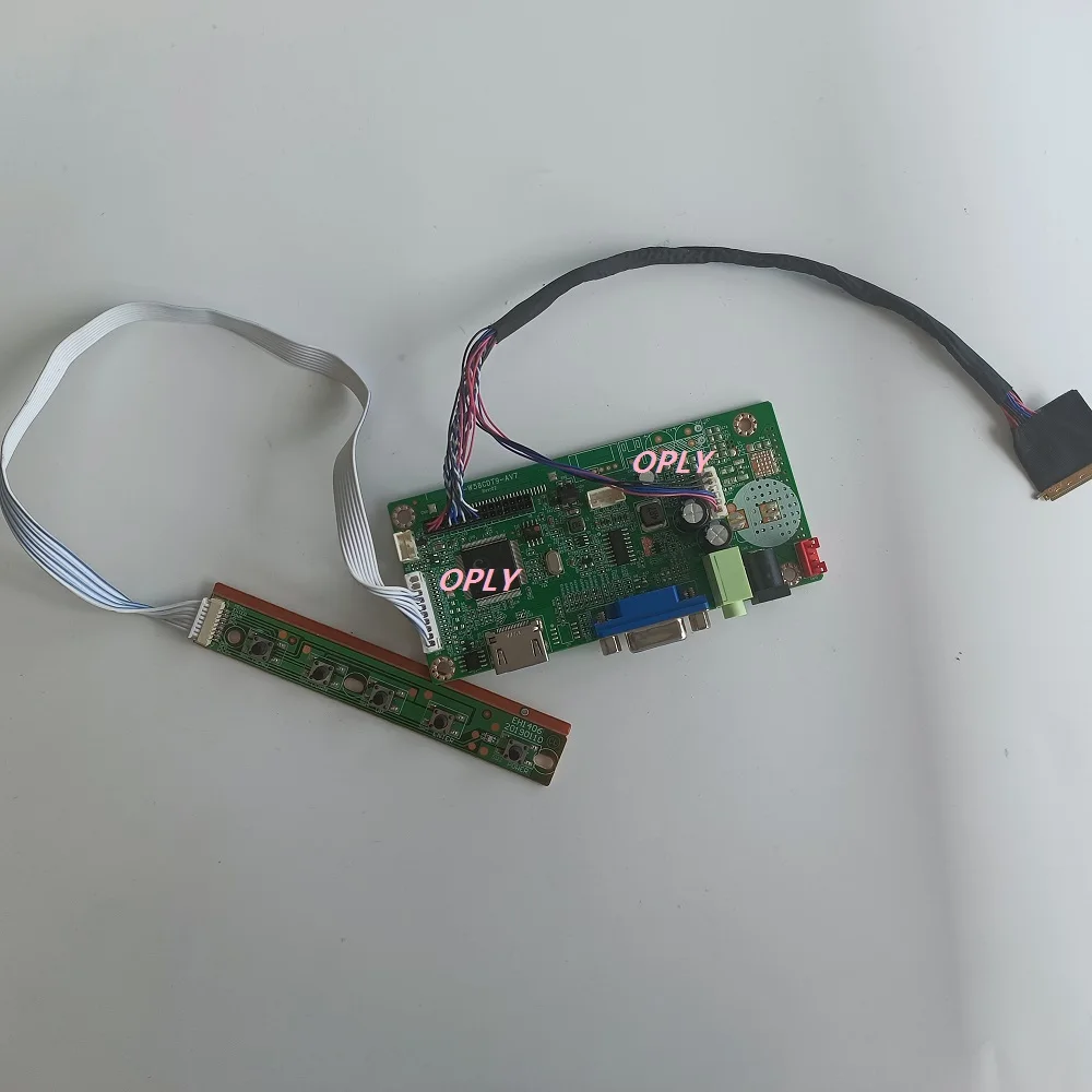 58C Controller board HDMI-Compatible VGA for LTN101NT02 LTN101NT06-W01 LTN101NT05-U03 M101GWN9 R2 1024x600 Panel LED 10.1