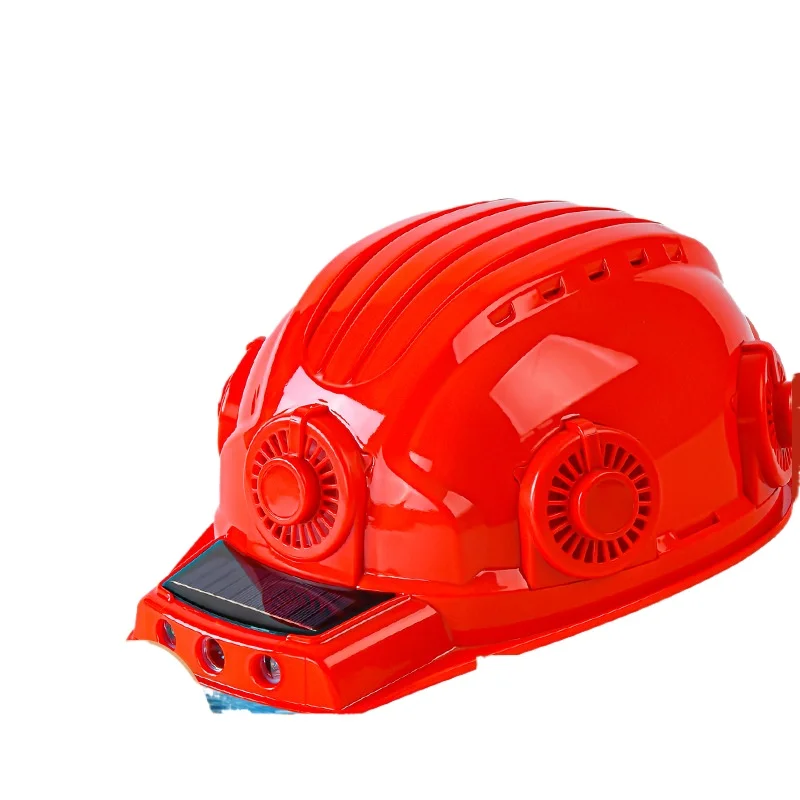 

Construction site 345 national standard hard hat series solar Bluetooth construction site construction process cooling helmet