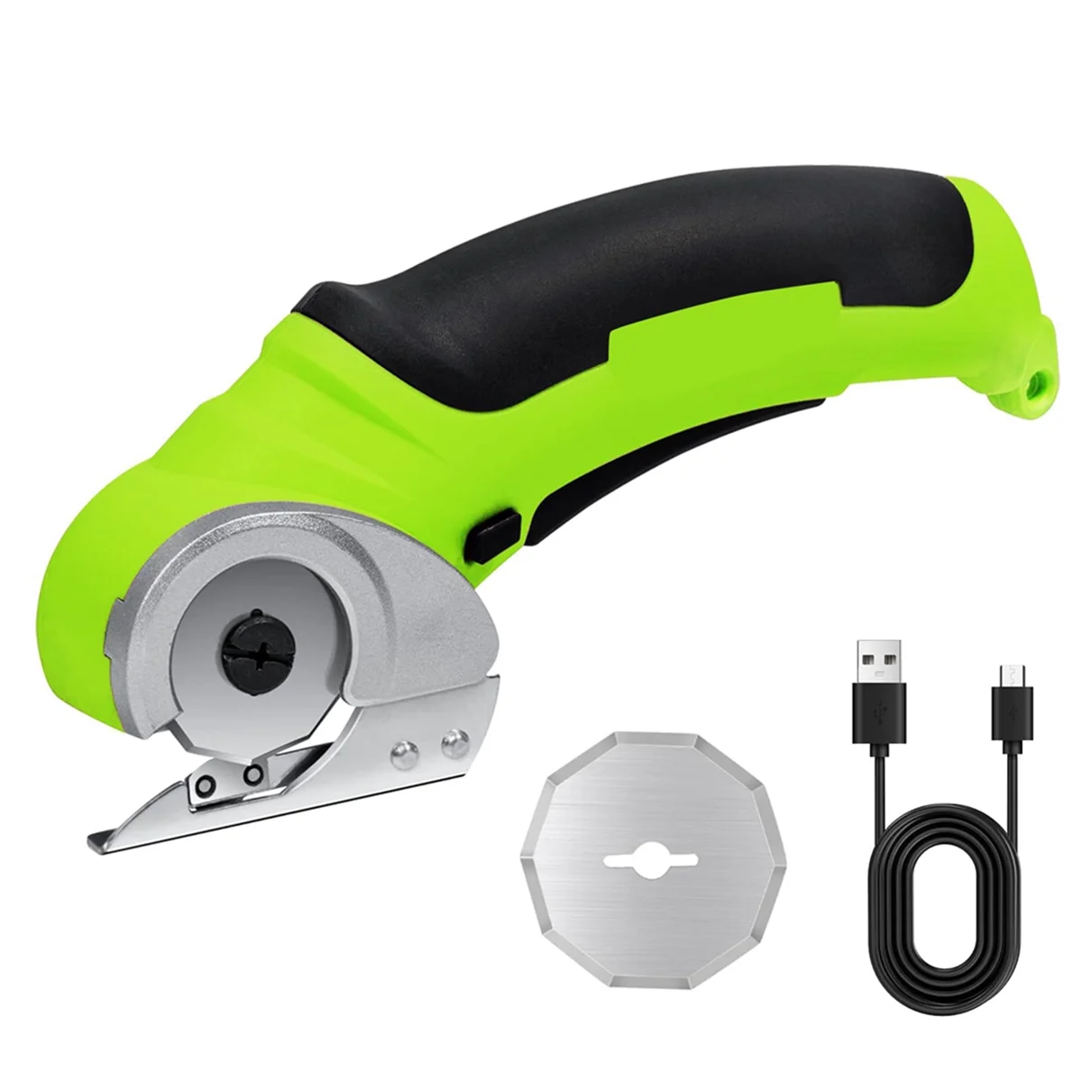 

CHFL Cordless Electric Fabric Scissors, Power Rotary Cutter,Cardboard Box Heavy Duty Scissor, Rechargeable Sewing Shears