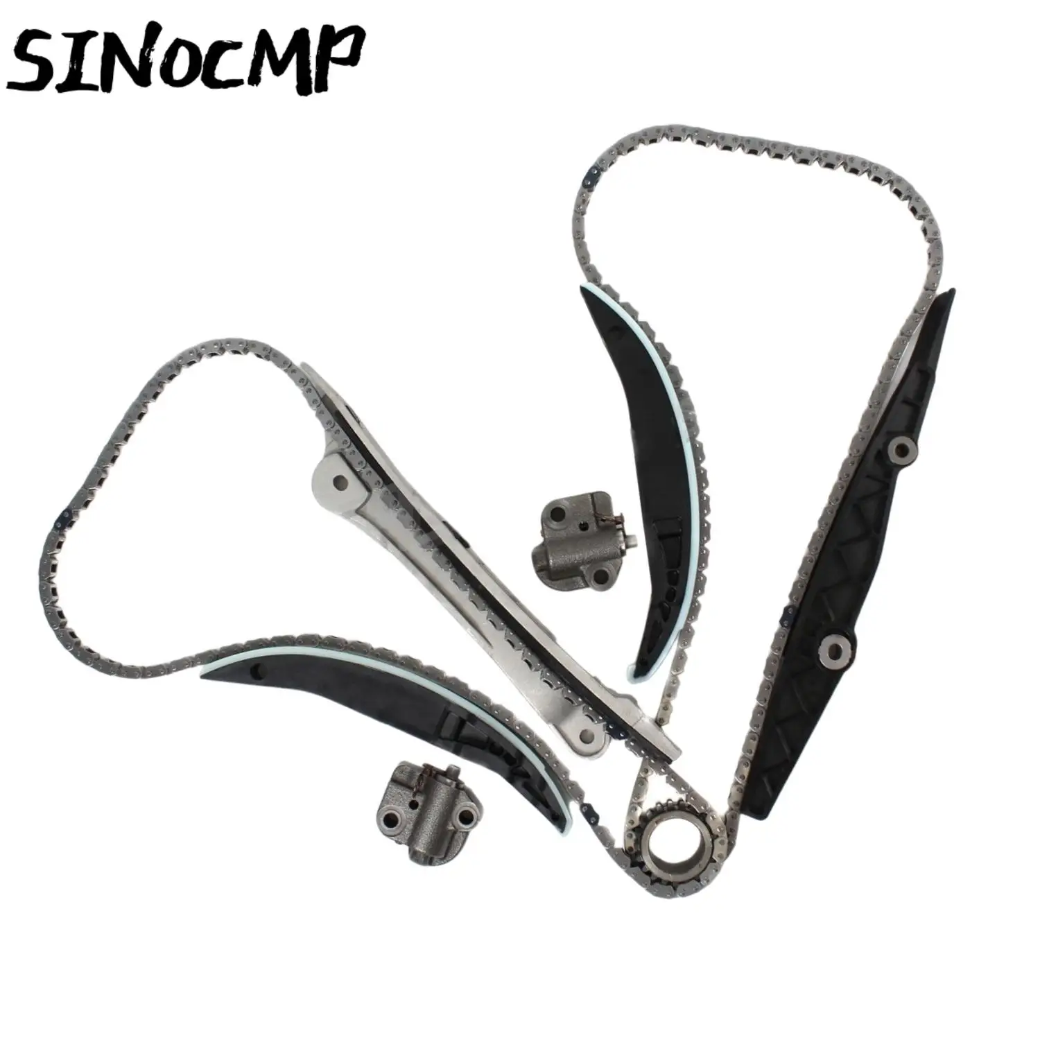 

1 Set Timing Chain Kit 9L8Z6268B 9L8Z6306A For 09-12 Ford Escape Fusion Mariner Milan Mazda Tribute 3.0L Timing Components Parts