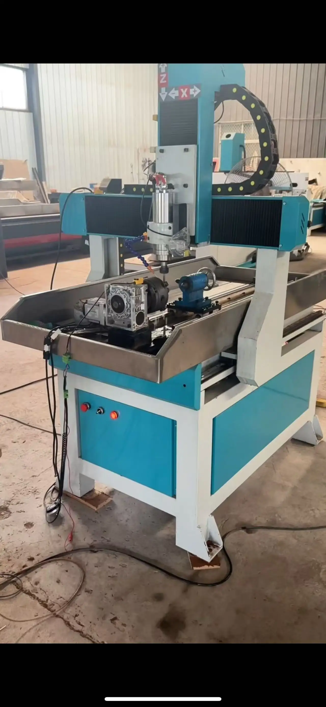 Supercnc Mini 4 Axis China Top Lead Brand 6090 Metal Cnc Small Diy Cnc Router 600 X 900