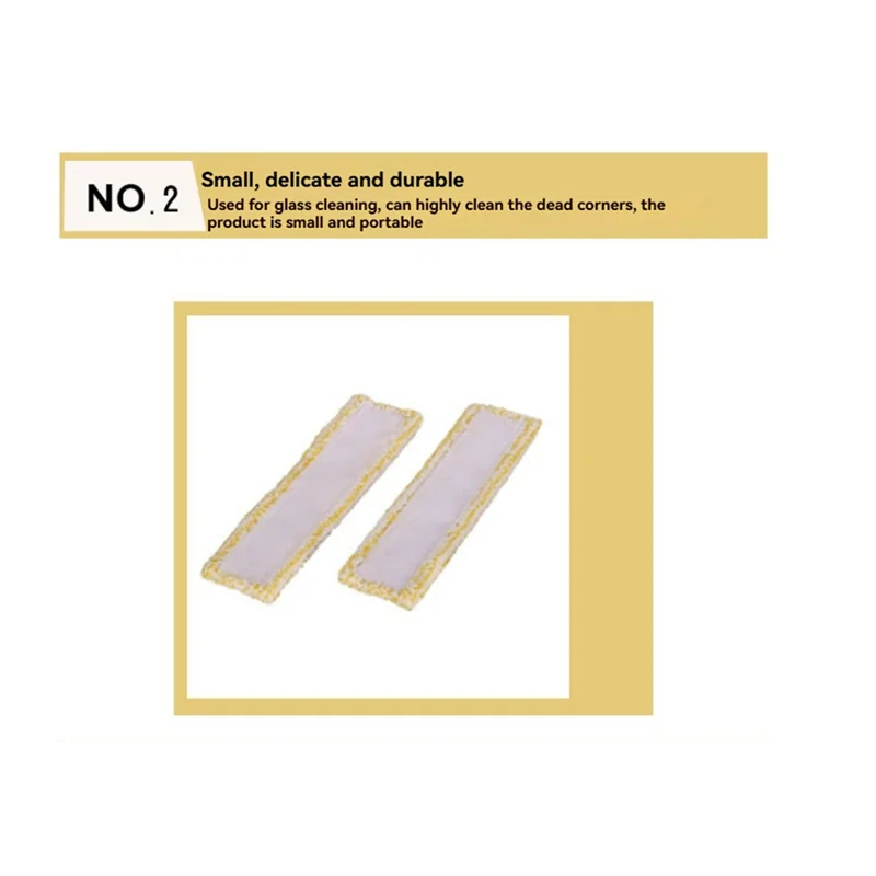 A85I-Window Cleaning Cloth+Hanging Strip Set For Karcher WV2 WV5 Window Cleaning Machine Replacement Cleaning Cloth