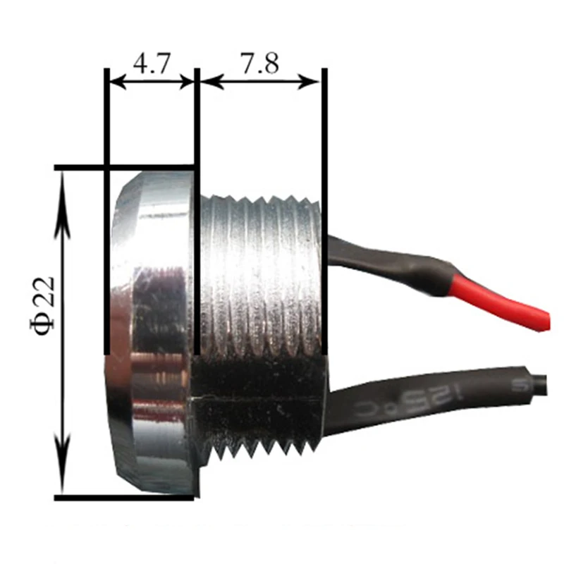 Sonda TM DS9092 de 2 pines/4 pines, sonda de aleación de Zinc, iButton, lector de tarjetas LED, sonda de tarjeta IB