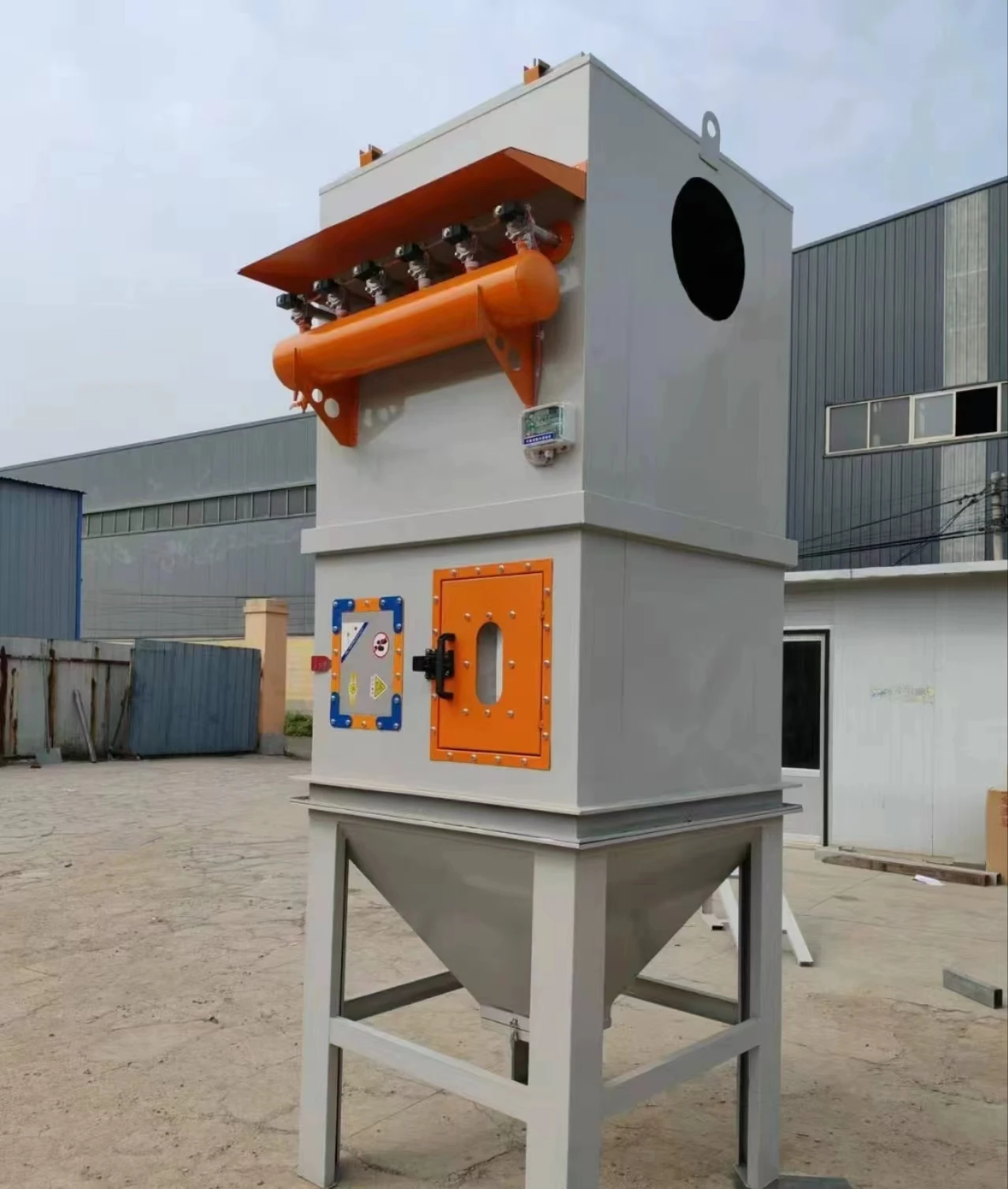 معدات حماية البيئة المهنية لآلات معالجة الغاز الحجرية مرشح الأكياس النفاثة