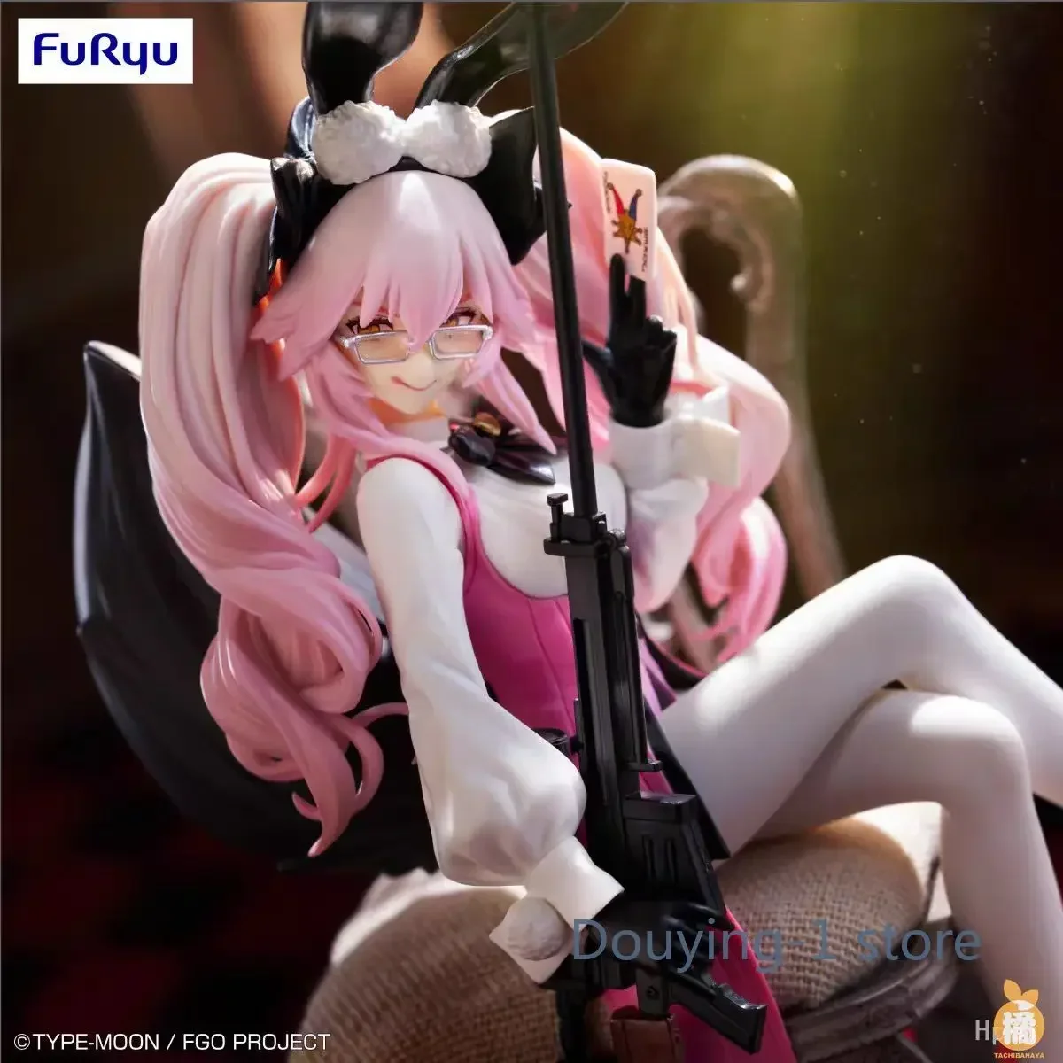 FuRyu Fate Figma Koyanskaya of Light 15cm PVC Anime Action Collection Figuras Modelo Brinquedos Figura Presentes Figura Boneca