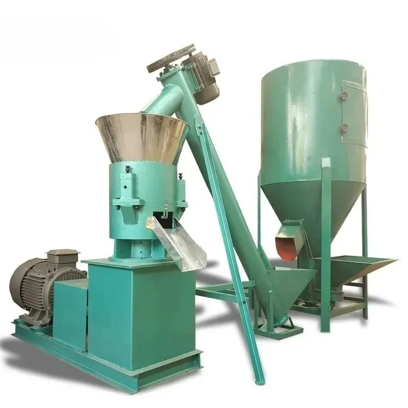 Capacity 1000kgs /h of Animal Feed Pellet Processing Machine Production Line Price