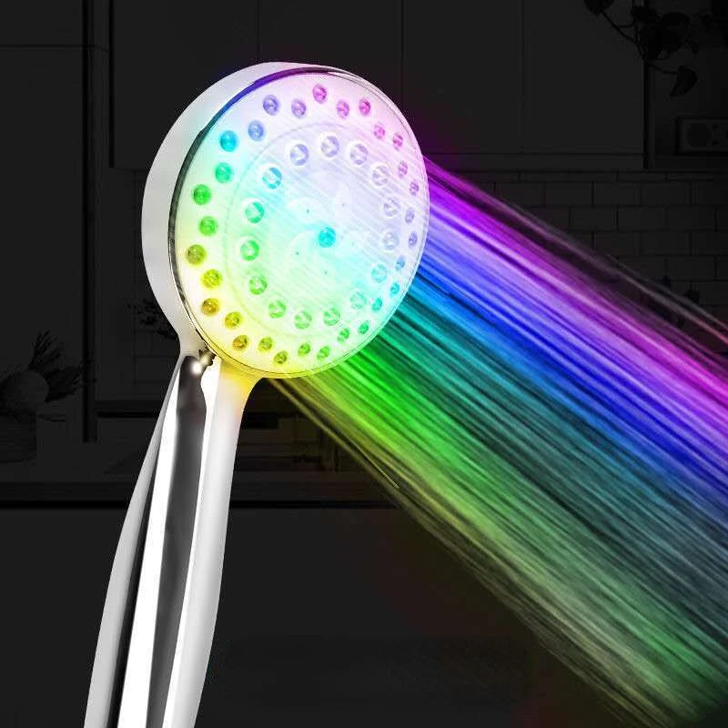 Supercharged Shower Head Colorful Circulating Luminous Water Heater Bath Home Handheld Universal Bathroom Shower Shower Head