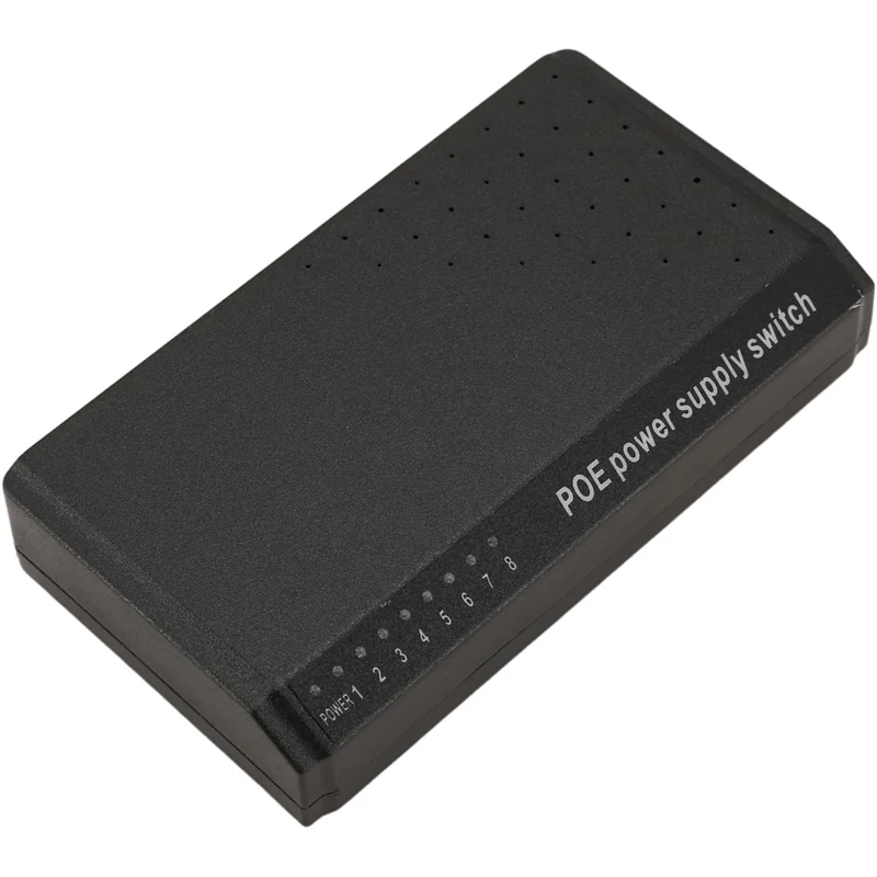 8 Ports 6+2 POE Switch Injector Power Over RJ45 Ethernet Family Network System 10/100M For Cameras Without Power Adapter