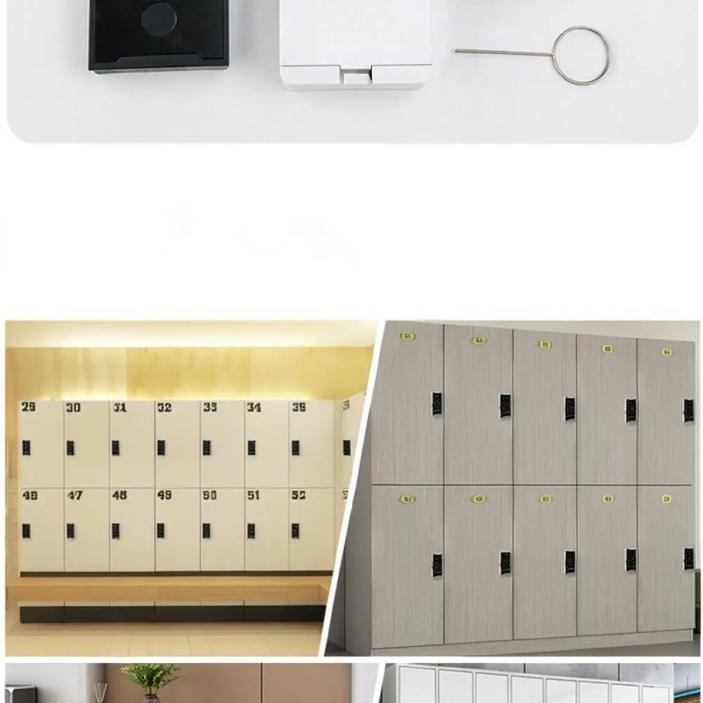 Biometric Drawer Lock Smart Electronic Security Keyless Sensor For Shoe Cabinet Storage Wardrobe Office Furniture