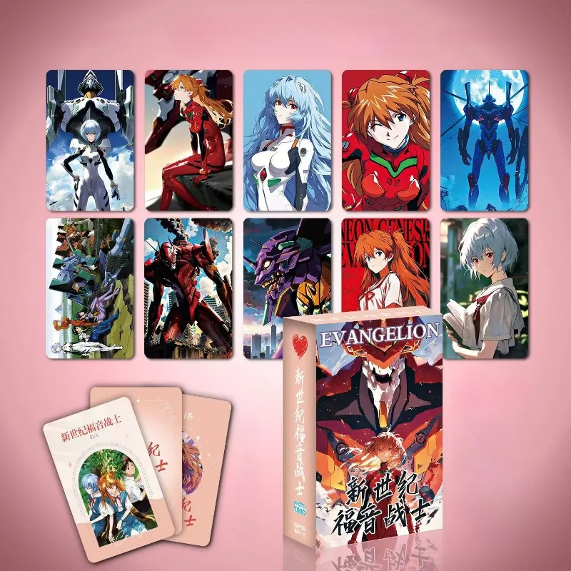 Neon Genesis Evangelion Ayanami Rei Asuka anime peripheral creative double-sided laser collectible card high-value birthday gift