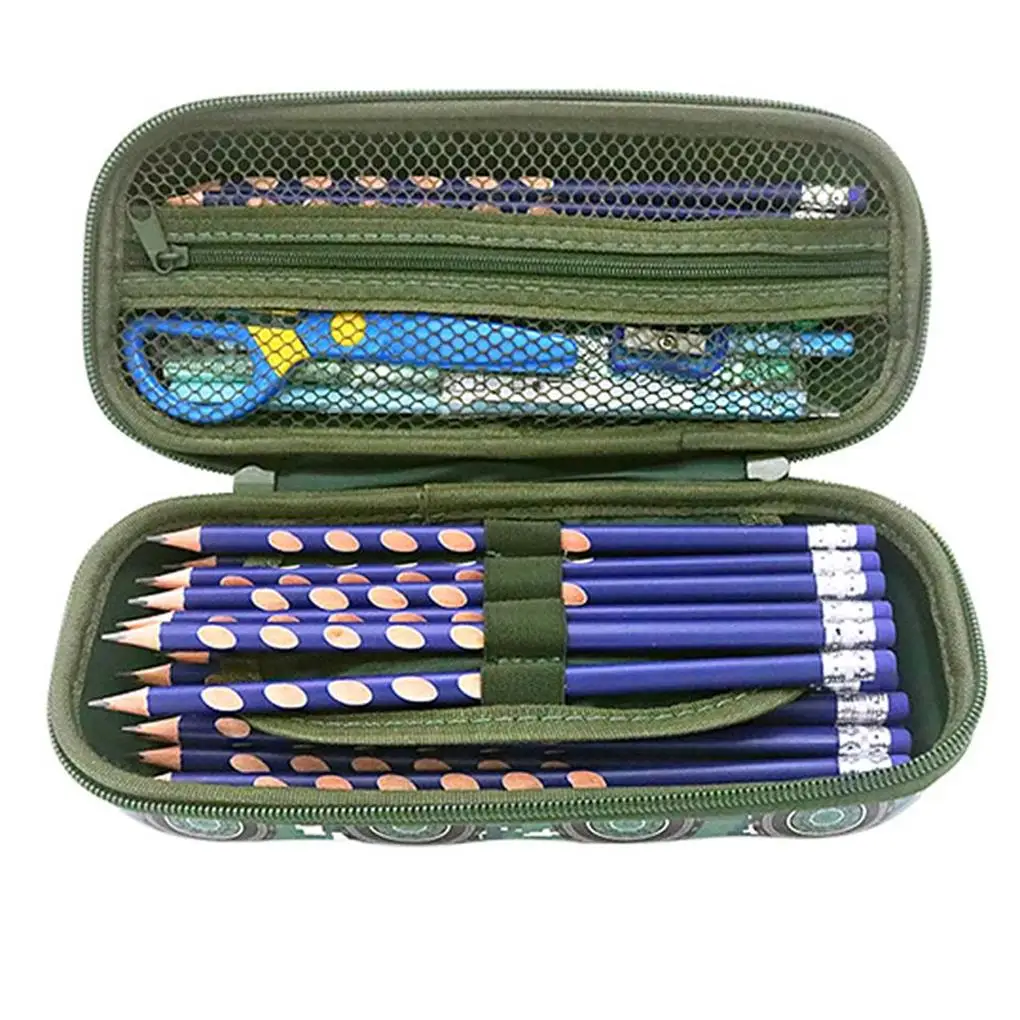 Tangki Kotak Pensil Indah Kapasitas Besar Siswa Pemegang Pena Alat Tulis Aksesori Membawa Kasus Hadiah Ulang Tahun