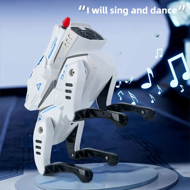 クールなもの おもちゃの車 面白いギフト - かわいい AI シミュレーション インテリジェント Rc ロボット犬、火災ソフト弾丸 Rc カー、男の子用おもちゃ、Rc クローラー