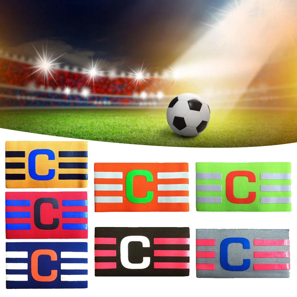 Untuk Olahraga Tim, Ban Lengan Cocok untuk Sepak Bola, Lengan Panjang, Olahraga Sepak Bola, Warna Cerah, Ban Lengan Kapten Cocok untuk Dewasa