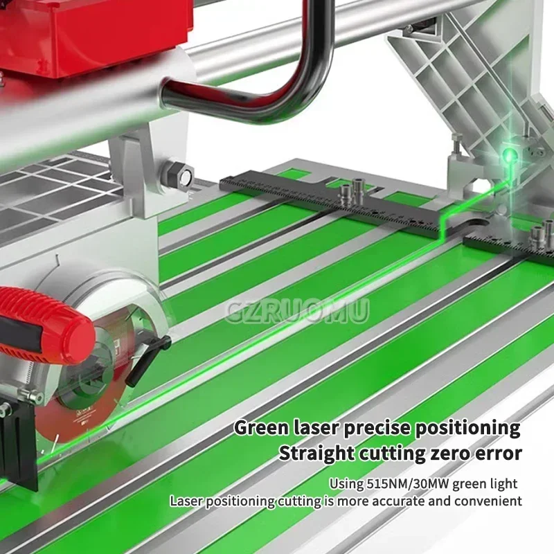 NF 1000mm Full Automatic Electricity Ceramic Tile Skirting Machines 45 Degree 2300W 220V Tile Cutter Double Rail Cutting Machine