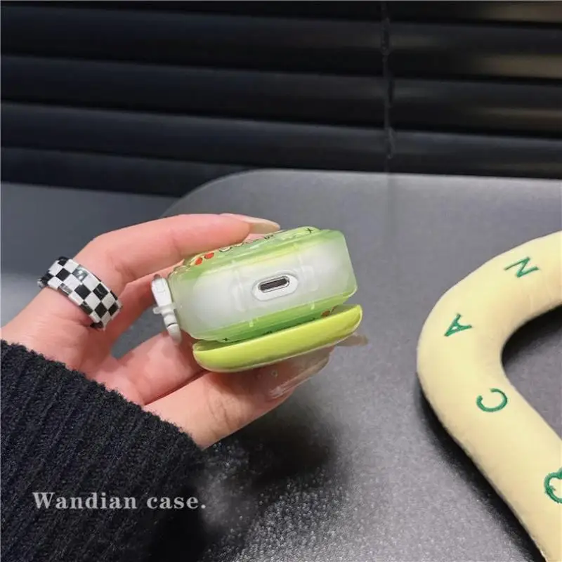 Sanrio Kero Kero Keroppi Airpods 1/2 Kawaii Cartoon Earphone Protective Case Earphone Decoration Confidante Birthday Present