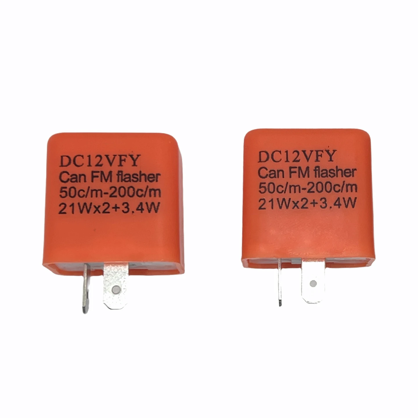 2Pin Motorcycle LED Flasher Relay Adjustable Frequency of Turn Signal Blinker Indicator Flasher Relays For Motorbike Accessories