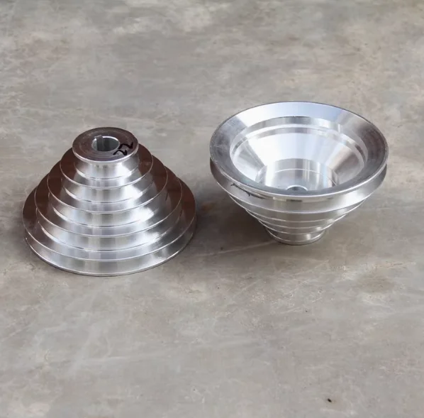 Bench Drill 54mm to 150mm Outer Dia 14 16 18 19 20 22 24 25 28mm Bore Aluminum A Type 5 Step Pagoda Pulley Wheel for V-Belt